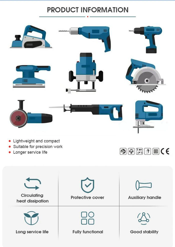 Hot Quality Li-ion Lithium Cordless Drill Screwdriver Power Tool Electric Tool
