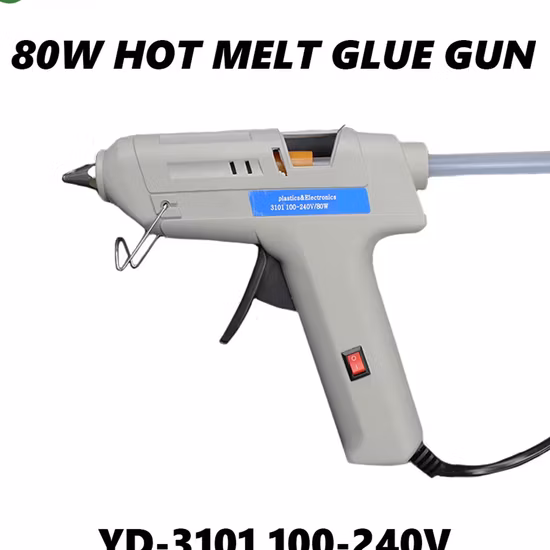 CE Approved 110V-240V Hand Tool Sticks Kit Hot Melt Glue Gun
