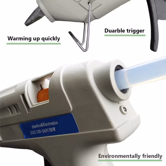 CE Approved 110V-240V Hand Tool Sticks Kit Hot Melt Glue Gun
