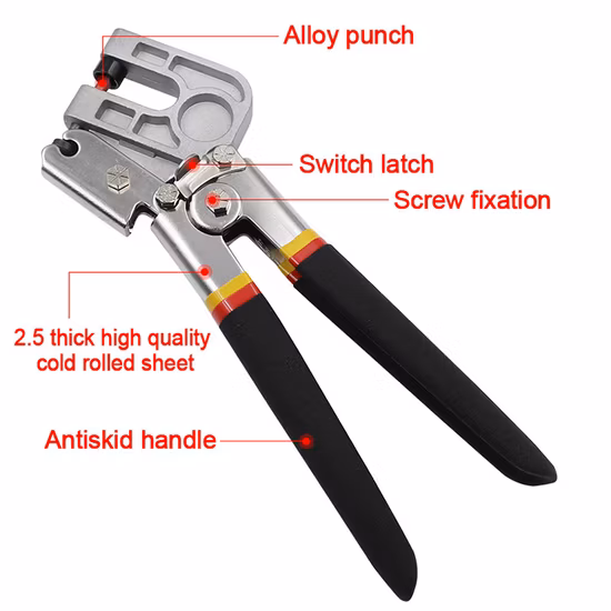 Stud Crimper Punch Lock Crimper Framing Fastening Crimping Hand Tool