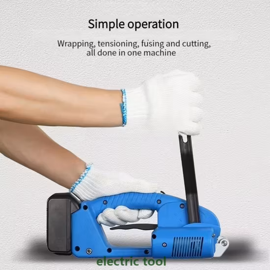 Zdpack Battery Powered Packing Strapping Hand Power Machine Tool for PP/Pet Straps