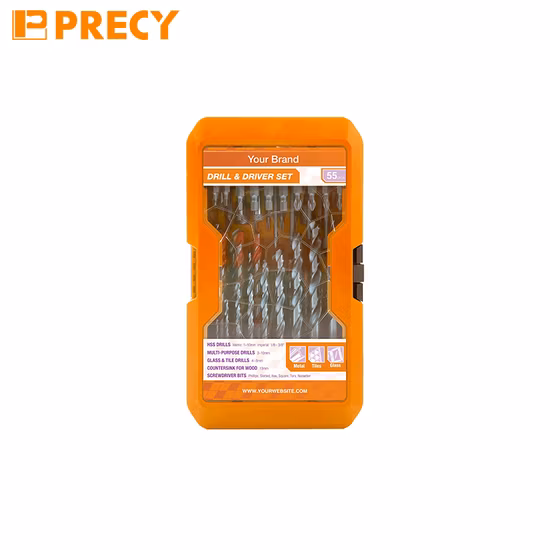 55PCS Tool Set, Drill and Screw Bit Set, Mixed Set